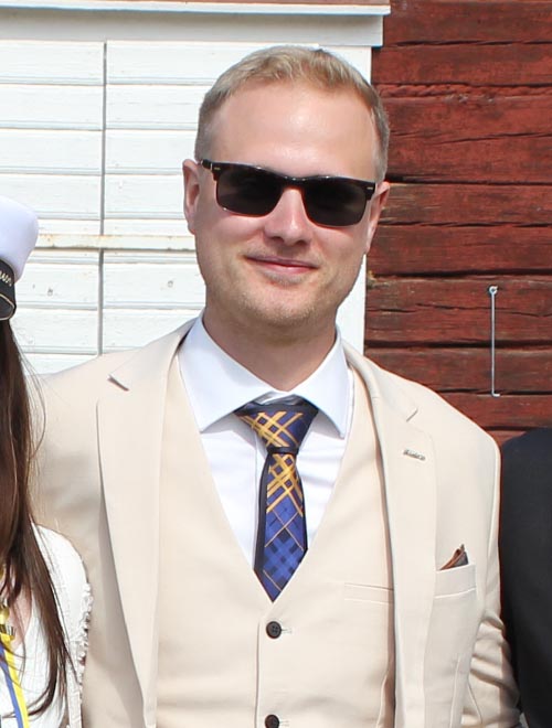 Närbild på mig.